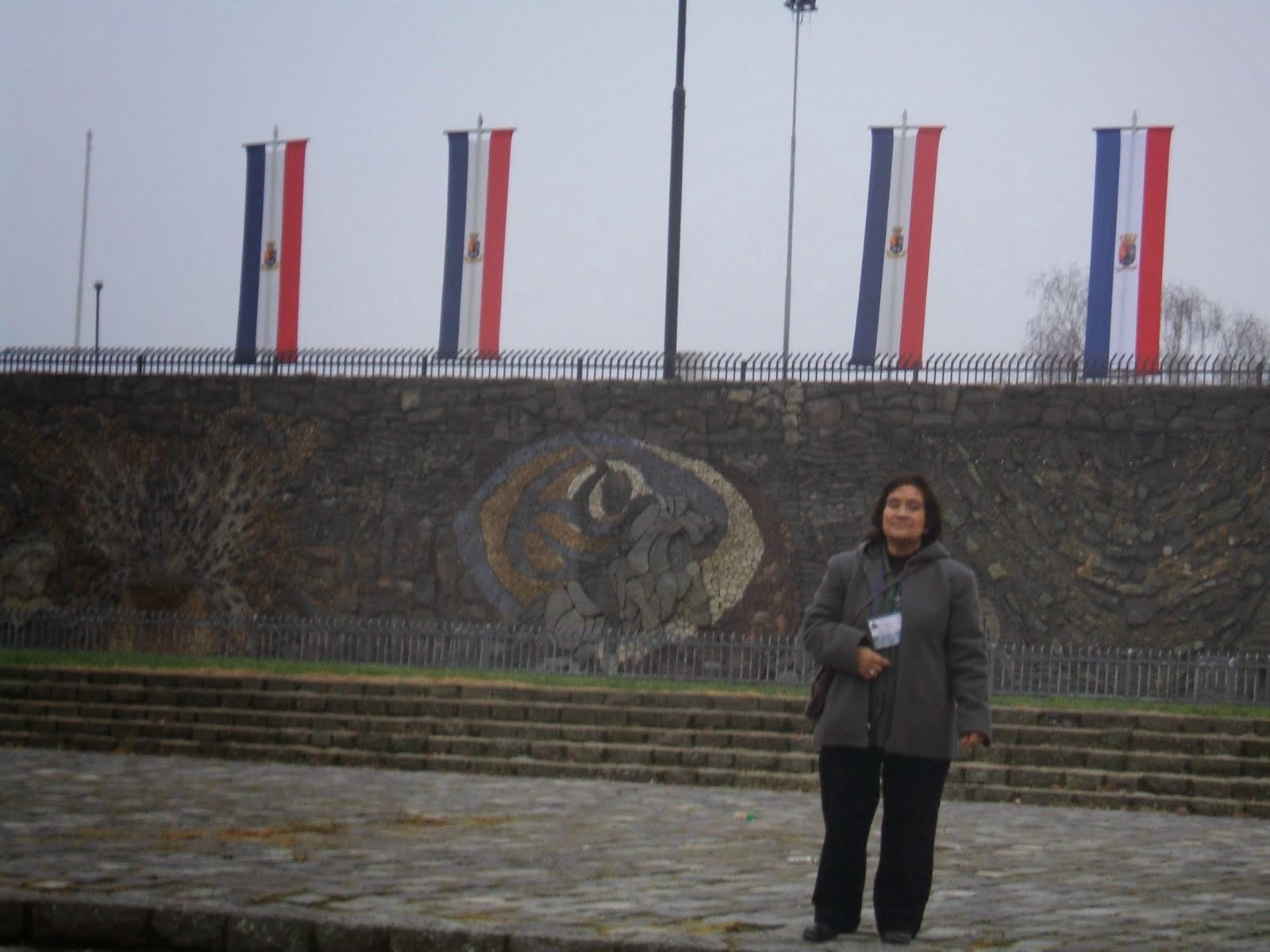 Evelina Rojas en Parque Monumental Bernardo O'Higgins - agosto 2012