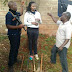 Photos: Female gang leader falls off motorbike while fleeing from police after committing crime