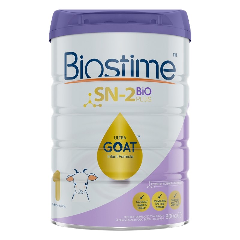 Biostime Sữa Biostime Sn2 Bio plus Ultra Goat stage 1 (0 – 6 tháng) 800g