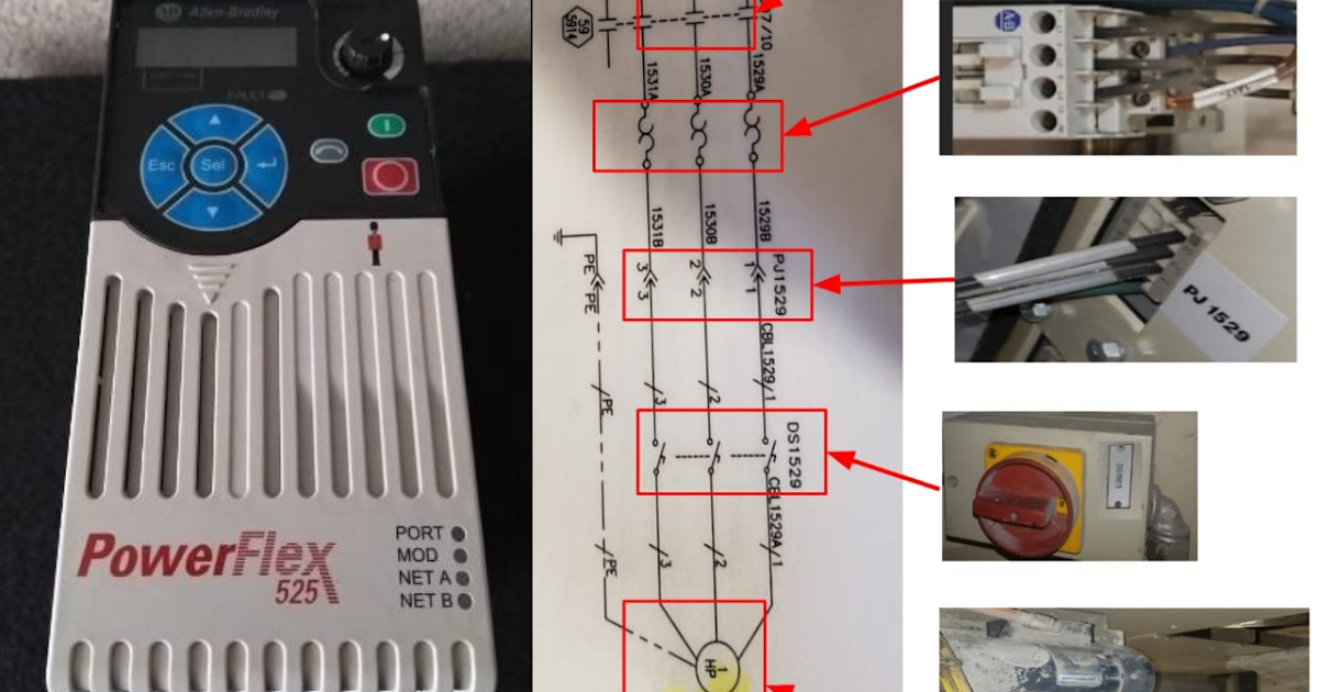Conexión de Un VDF Power Flex 525 a un Soplador de 1hp ~ ElectroClub