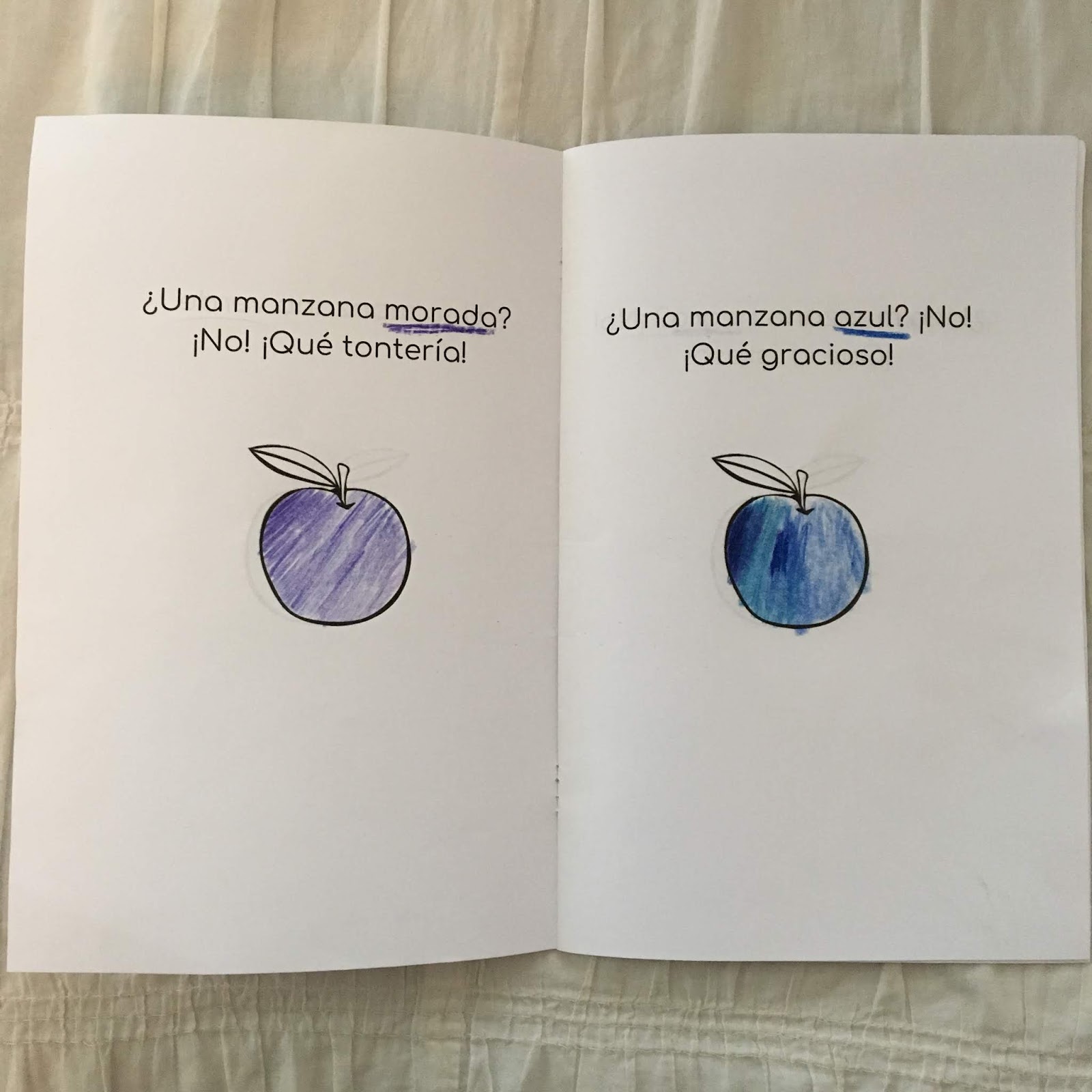 Apple Activities in Spanish For the Love of Spanish