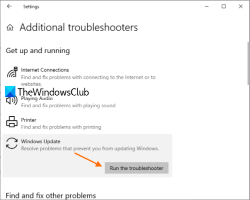 Solucionar el error de actualización de Windows 0x80240023