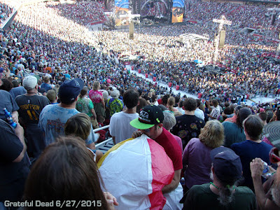 photo at the Grateful Dead Concert in Santa Clara, CA