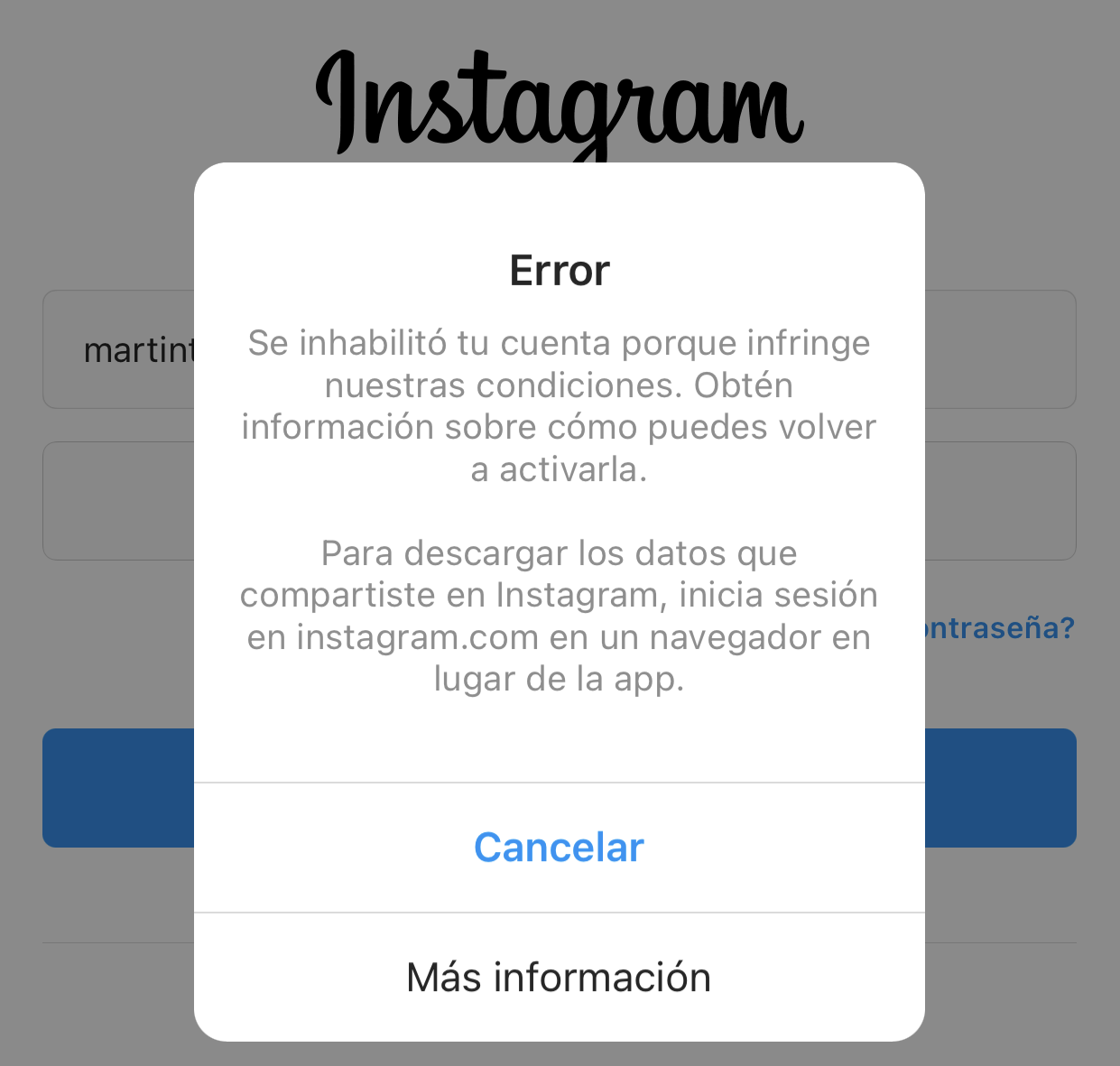 Instagram ha inhabilitado mi cuenta ¿Qué hago? - Información actualizada a  ABRIL 2023