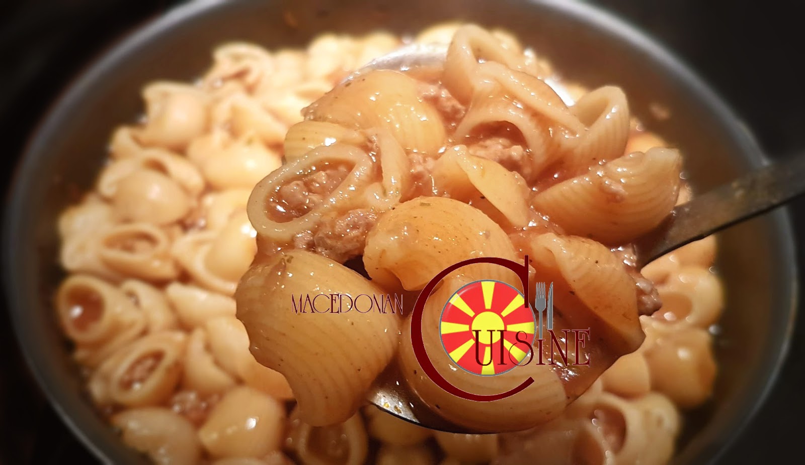 MACARONI STEW WITH MINCED MEAT Macedonian Cuisine
