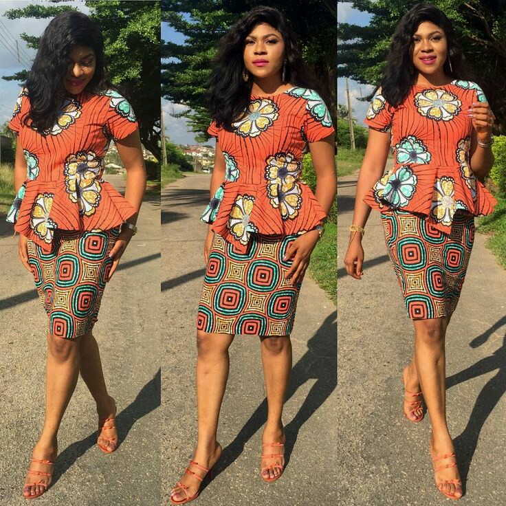 Latest different ankara style For Women