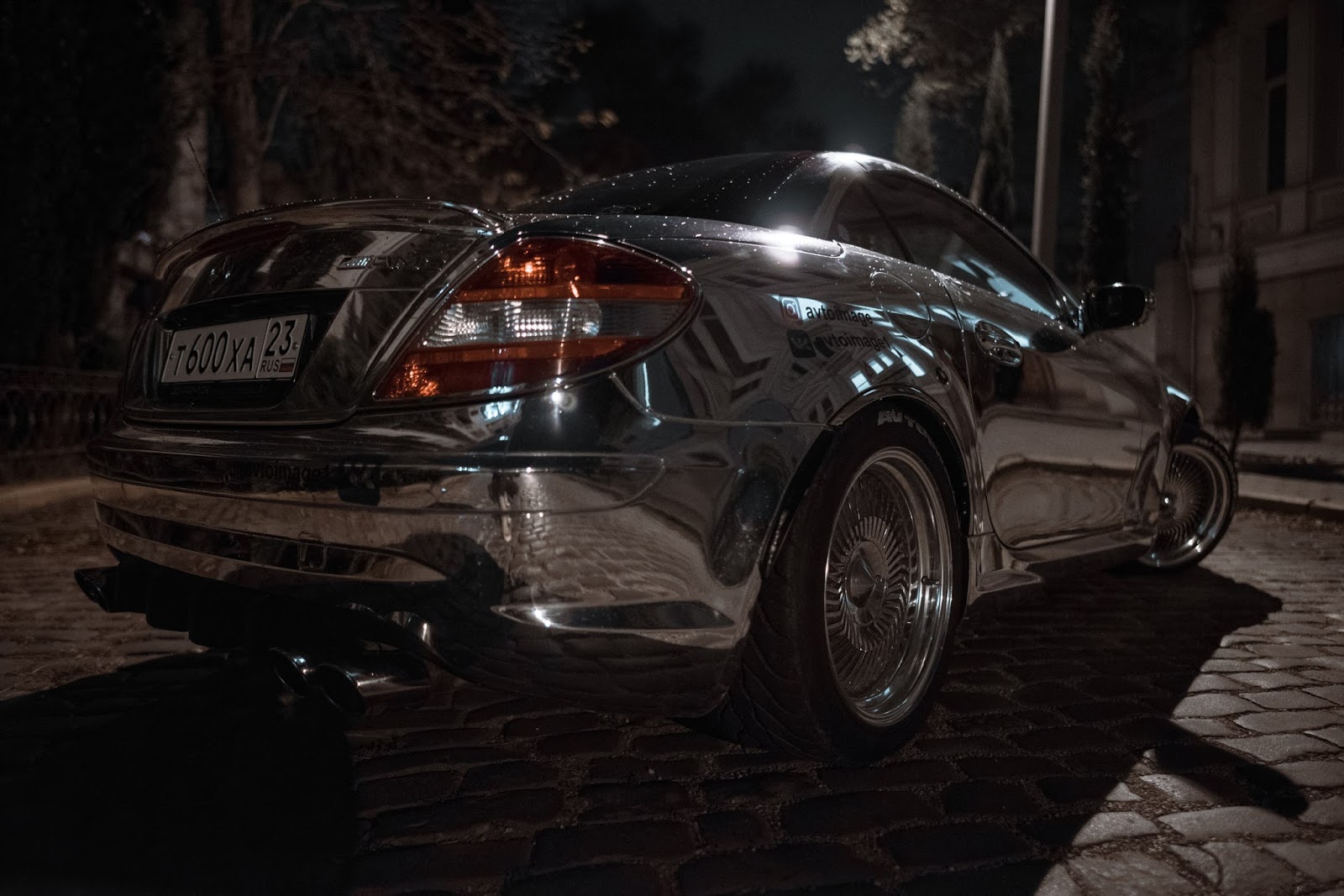 MercedesBenz SLK R171 on Work Carving Head 40 BENZTUNING