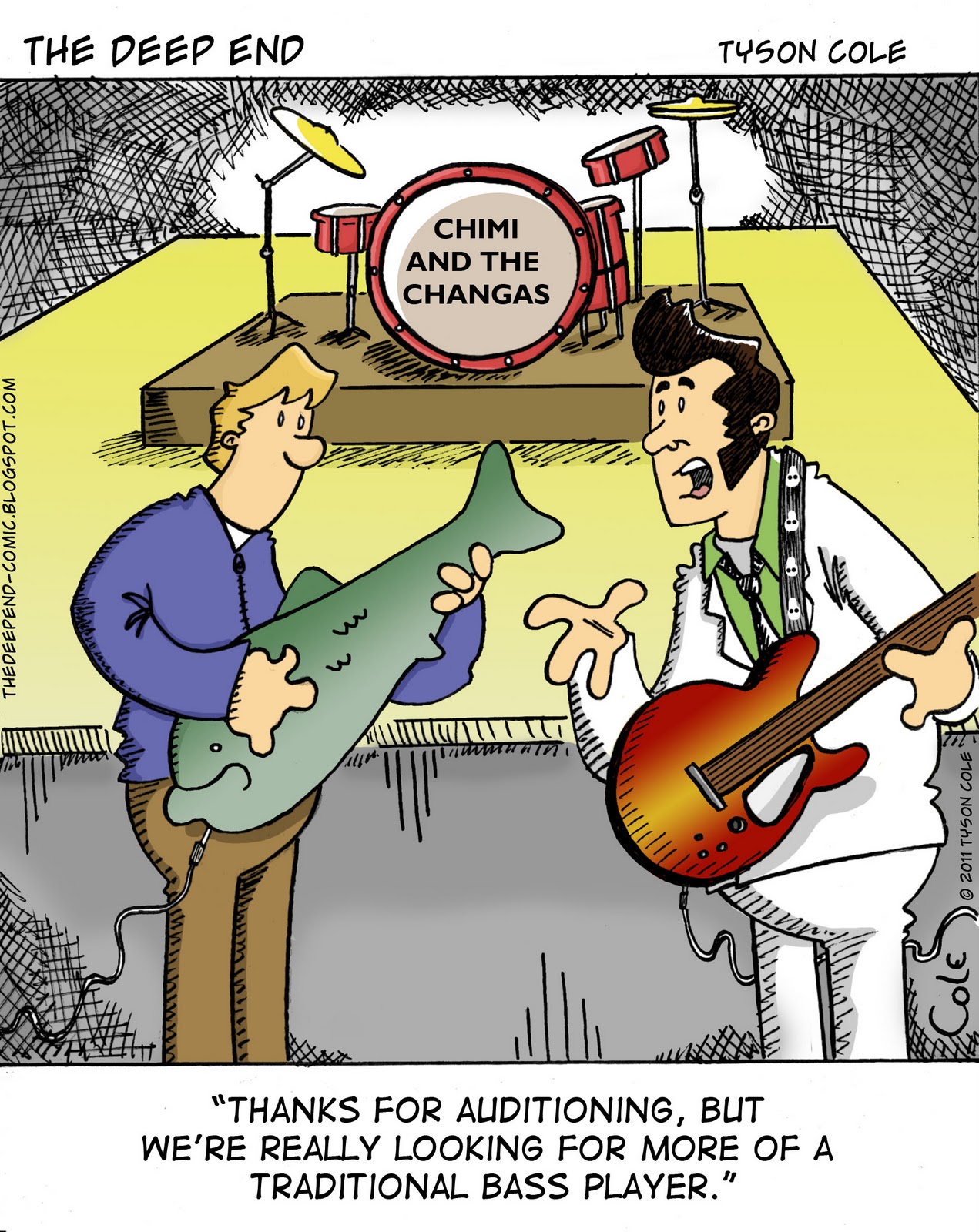 The Deep End Bass Player (featuring Reel Big Fish's Aaron Barrett!)