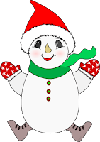 Boneco de neve Natal - autoria Stella