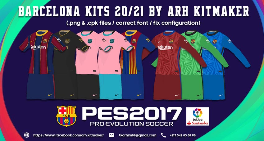 pes 2020 barcelona kit 2021