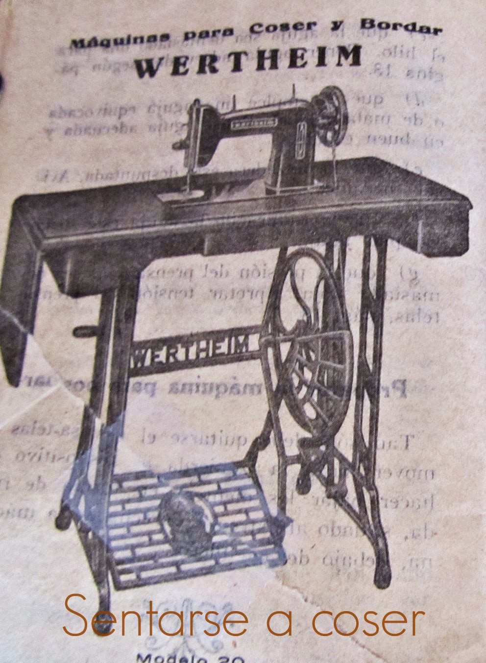 maquina de coser wertheim ano de fabricacion