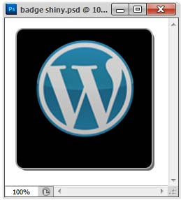 Membuat Badge Wordpress