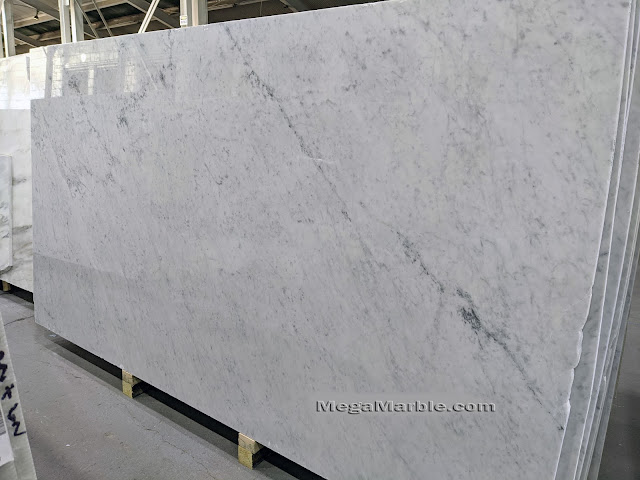 Carrara White Marble Slabs