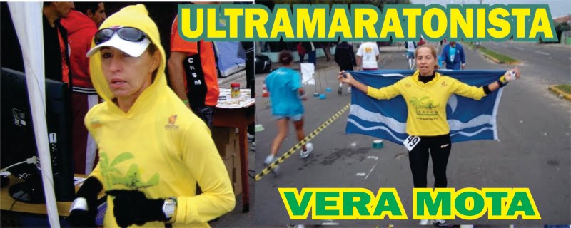 Utramaratonista Vera Mota