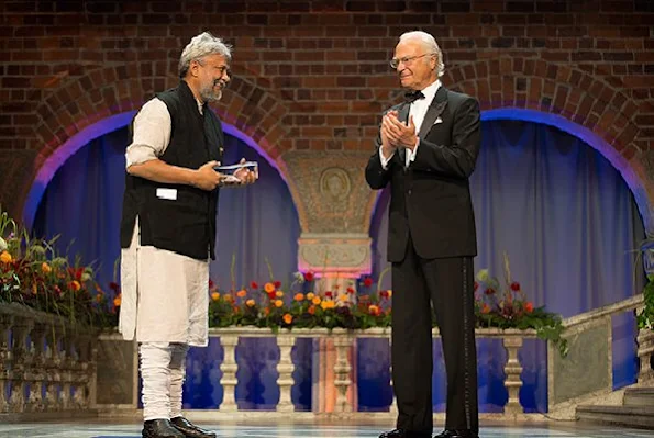 Rajendra Singh of India received Stockholm Water Prize
