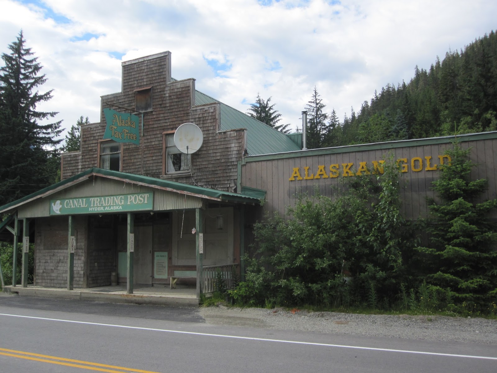 Tombstone's Travels 100 Mile House to Hyder, Alaska