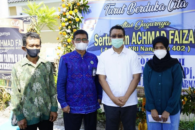 Salah satu istri korban KRI Nanggala 402 asal Bima terima bantuan Gubernur NTB