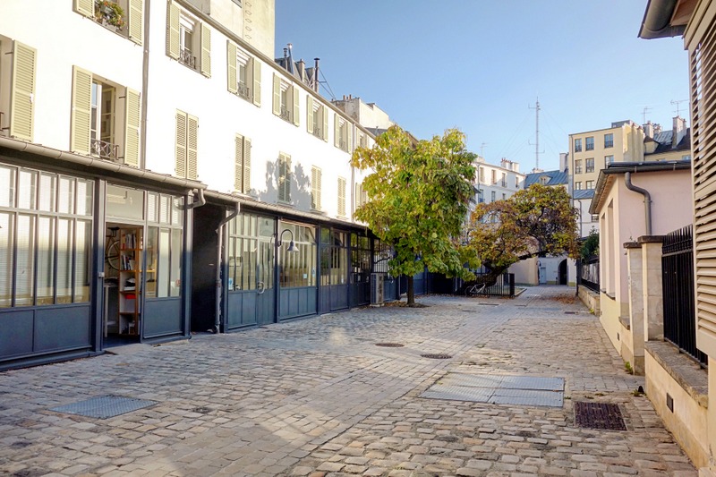 Paris Cour de Venise, le charme de l'îlot Saint Gilles, une ancienne