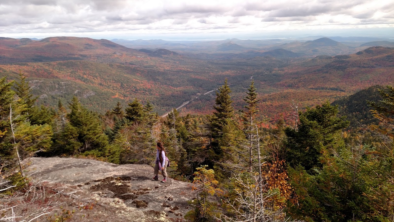 Off on Adventure Knob Lock Mountain Giant Mountain Wilderness 10/9/16