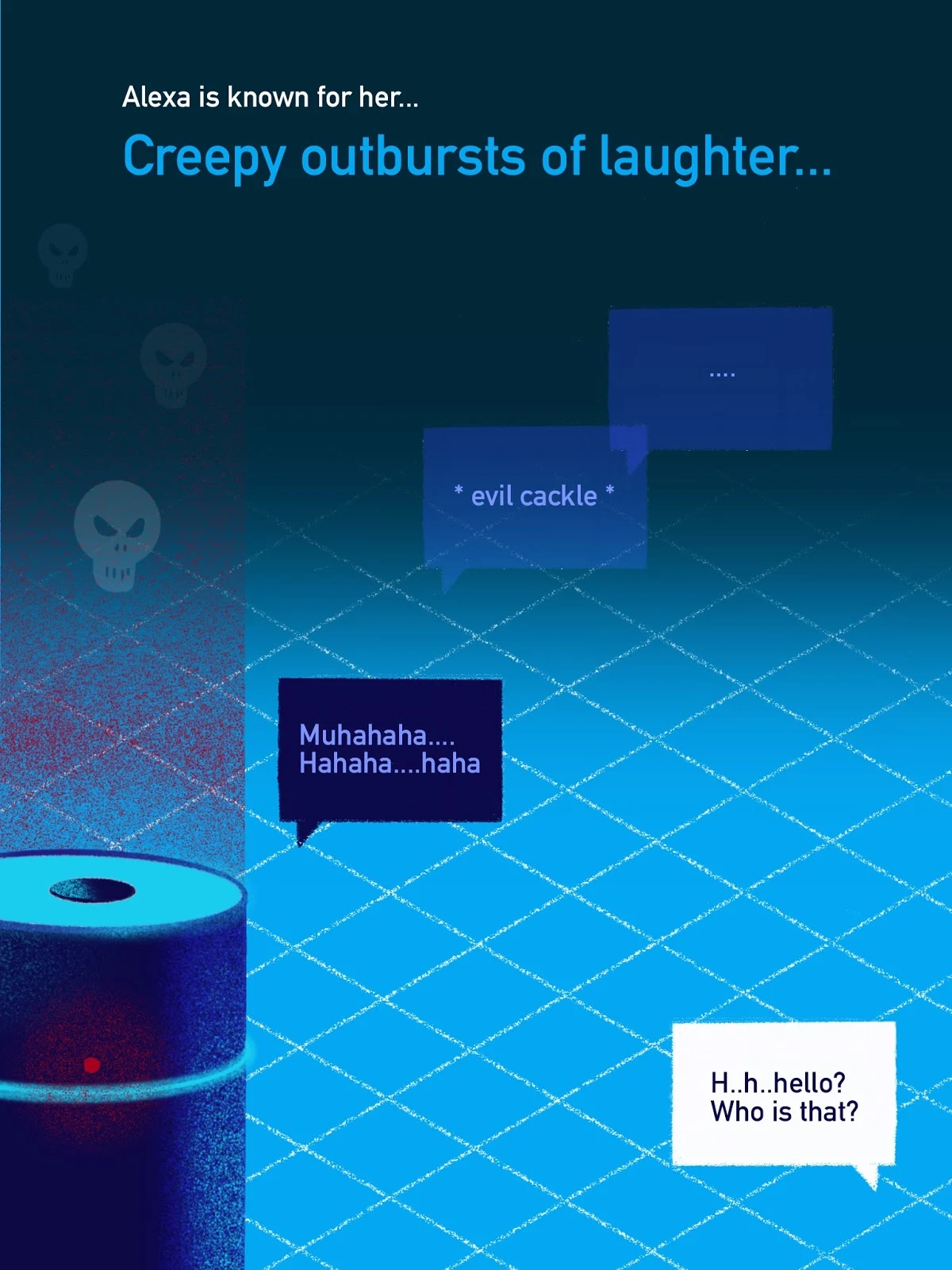 These Visuals illustrate The Creepy Things You Didn't Know Smart Assistants Could Do