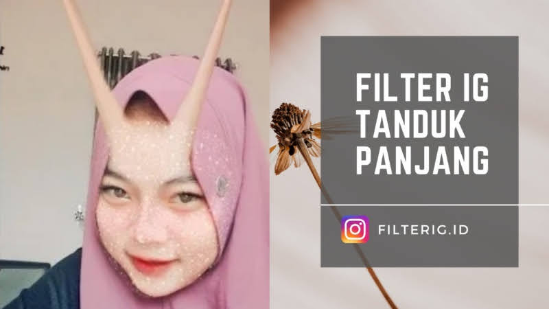Nama Filter IG Tanduk Panjang Devil Viral dan Cara Mendapatkanya