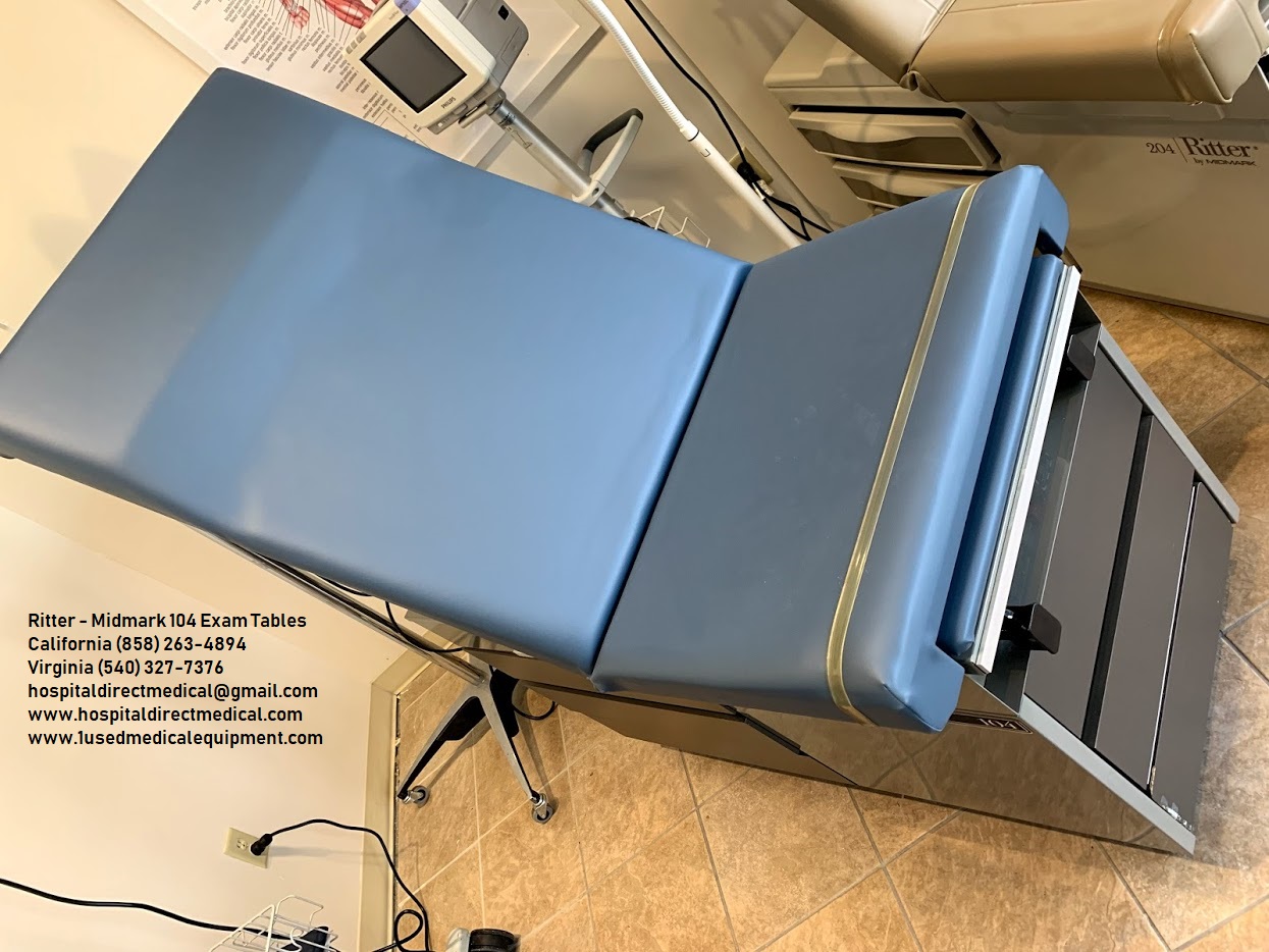 Hospital Medical Equipment for Sale Midmark Ritter 104 Exam Table
