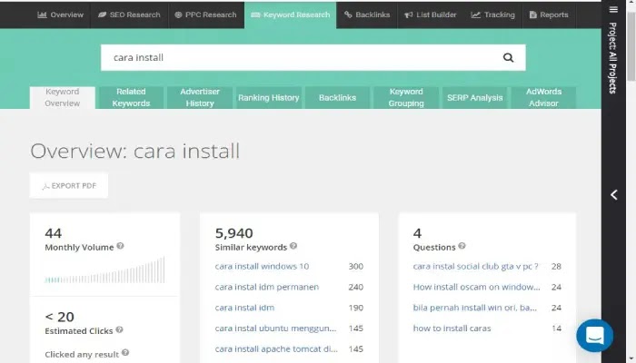 cara riset kata kunci dengan benar cara mengetahui jumlah pencarian di google