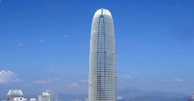Top of the International Finance Center.