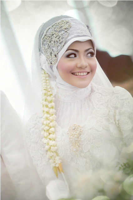 Model Hijab Pengantin Muslimah Gaya Baru