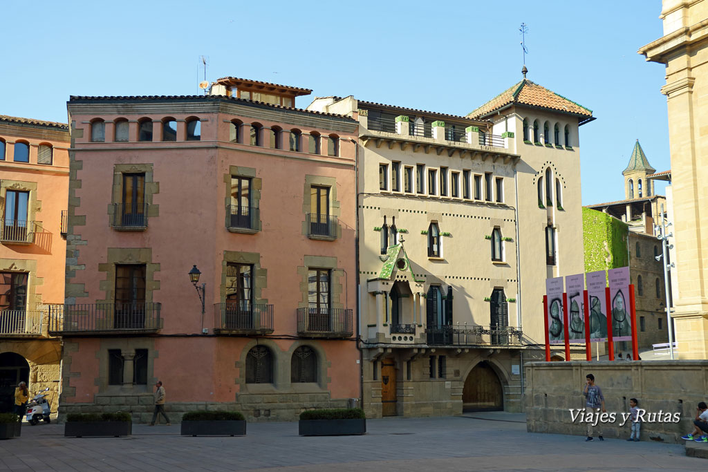 casa Bayés y casa Colomer de Vic