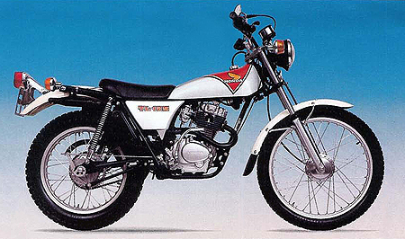 The Honda Trials History: 1973 Honda TL 125 Trials