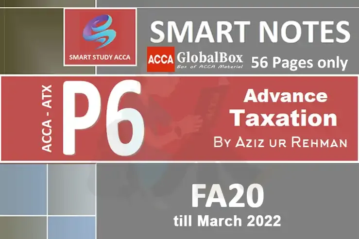 FA2019 Notes | F6 - TX (UK) by Aziz ur Rehman, ACCAGlobalBox and by ACCA GLOBAL BOX and by ACCA juke Box, ACCAJUKEBOX, ACCA Jukebox, ACCA Globalbox