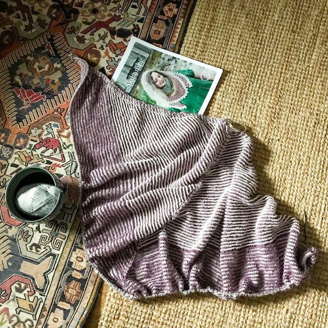 sjal, shawl, skymning sjal, shawl, skymning