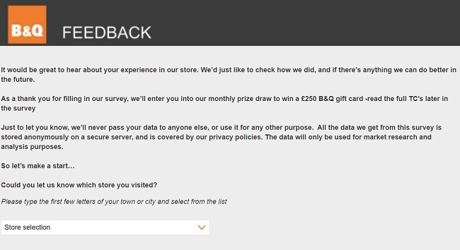 Provide us with feedback & win some prizes 2020 Provide us with feedback & win some prizes 2020