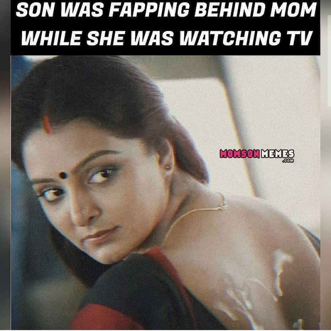 Son fapping behind mom!