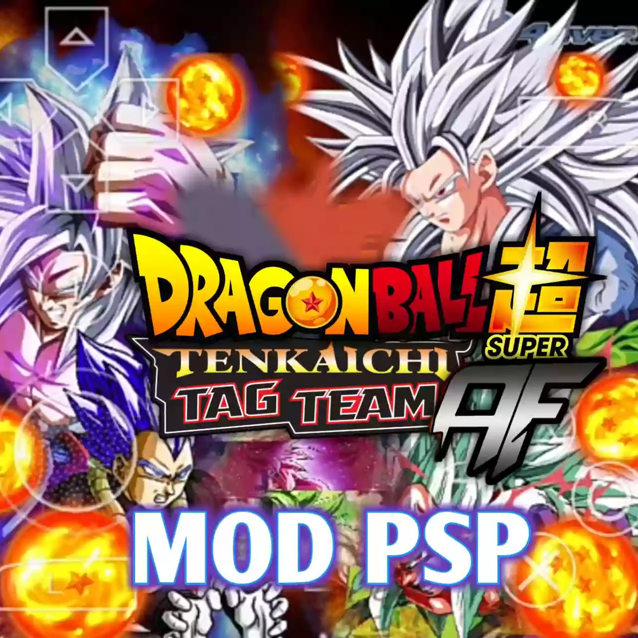 Dragon Ball Super Budokai Tenkaichi Tag Team Mod PSP ISO - Apk2me