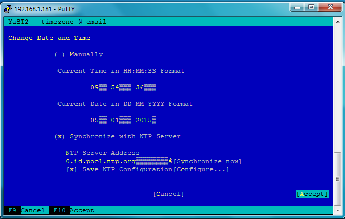 Setting Ntp Server Di Sles Untuk Zimbra Learning By Doing