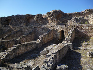 Tabernae del Ninfeo. Ciudad romana de Valeria