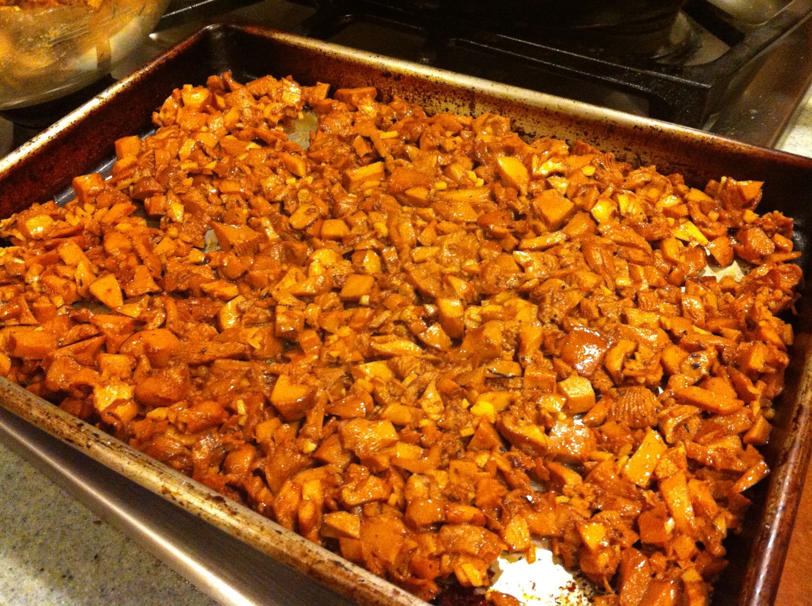 Taste Like Chicken What's Mike Cooking? Chanterelle Pate, Mushrooms