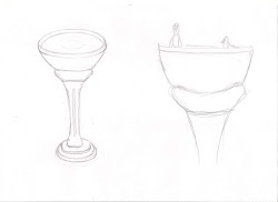 bird metaphor birds bath initial