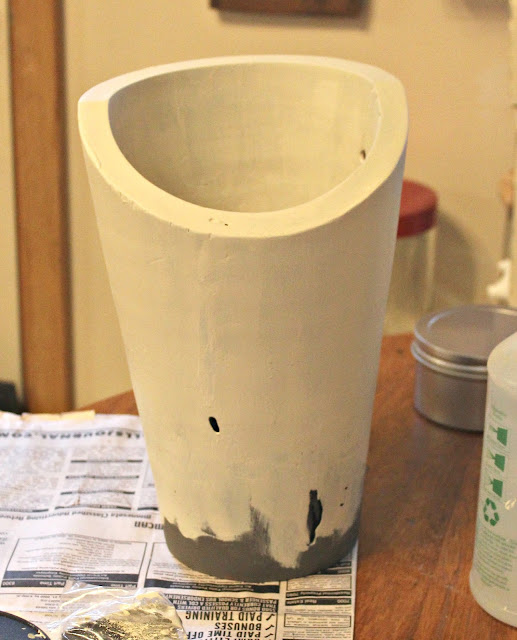 Redesigning A Thrifted Wood Vase With Prima Marketing Transfers ...
