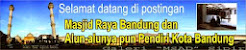 Masjid Raya Bandung dan Alun-alunya pun Pendiri Kota Bandung