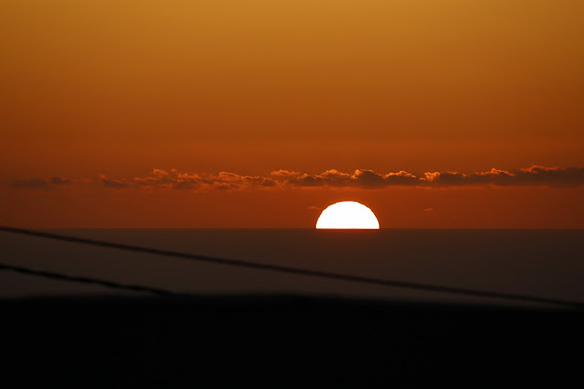 Puesta de sol desde Guarazoca - El Hierro