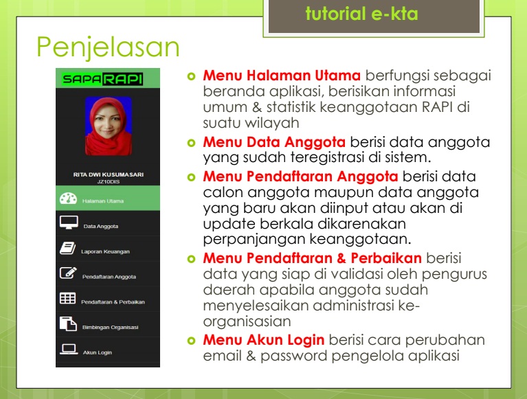 RAPI LOKAL 5 CICALENGKA. KABUPATEN BANDUNG: PROGRAM E-KTA SAPA RAPI