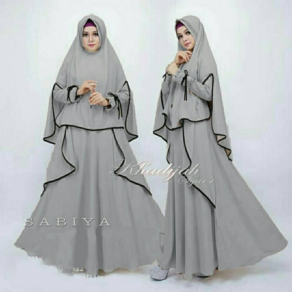 60 Model Baju Muslim Untuk Wanita Terpopuler 2018 Model Baju