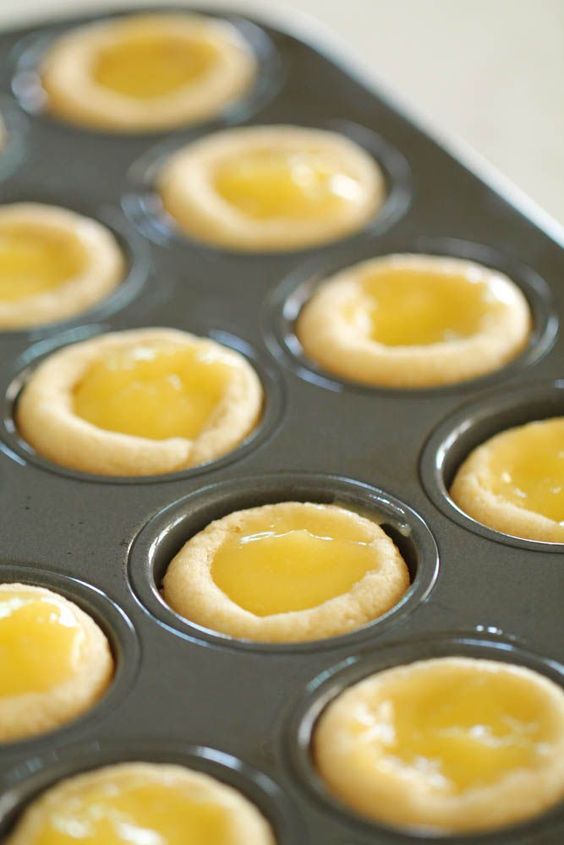 Lemon Bar Cookie Cups Food And Drink lemon-bar-cookie-cups-food-and-drink
