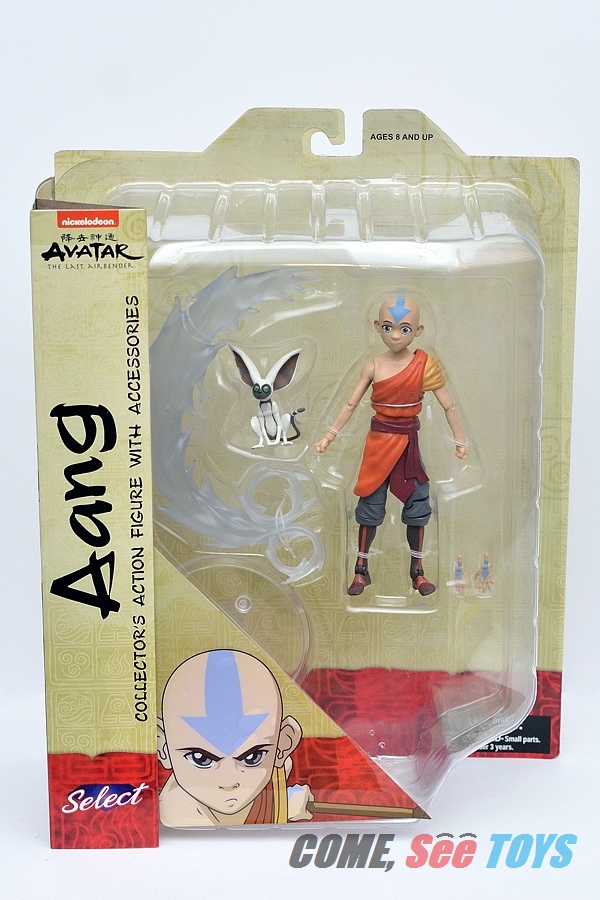 Diamond Select Toys Avatar The Last Airbender: Final Battle Aang Deluxe  Action Figure