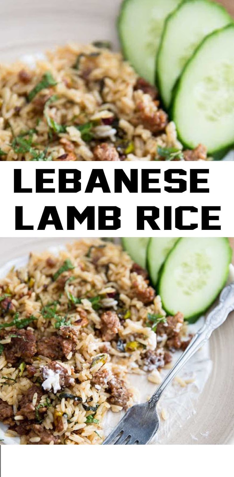 Lebanese Lamb Rice - Mirin Yummy Recipes