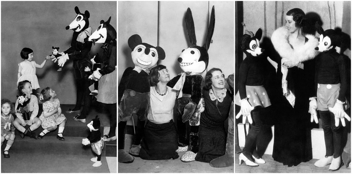 Early Photographs Show What Mickey Mouse Looked Like in the 1930s ...