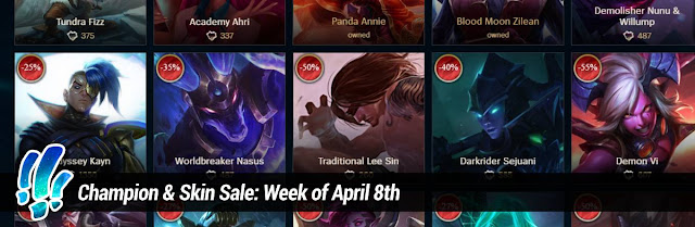 lol champions on sale